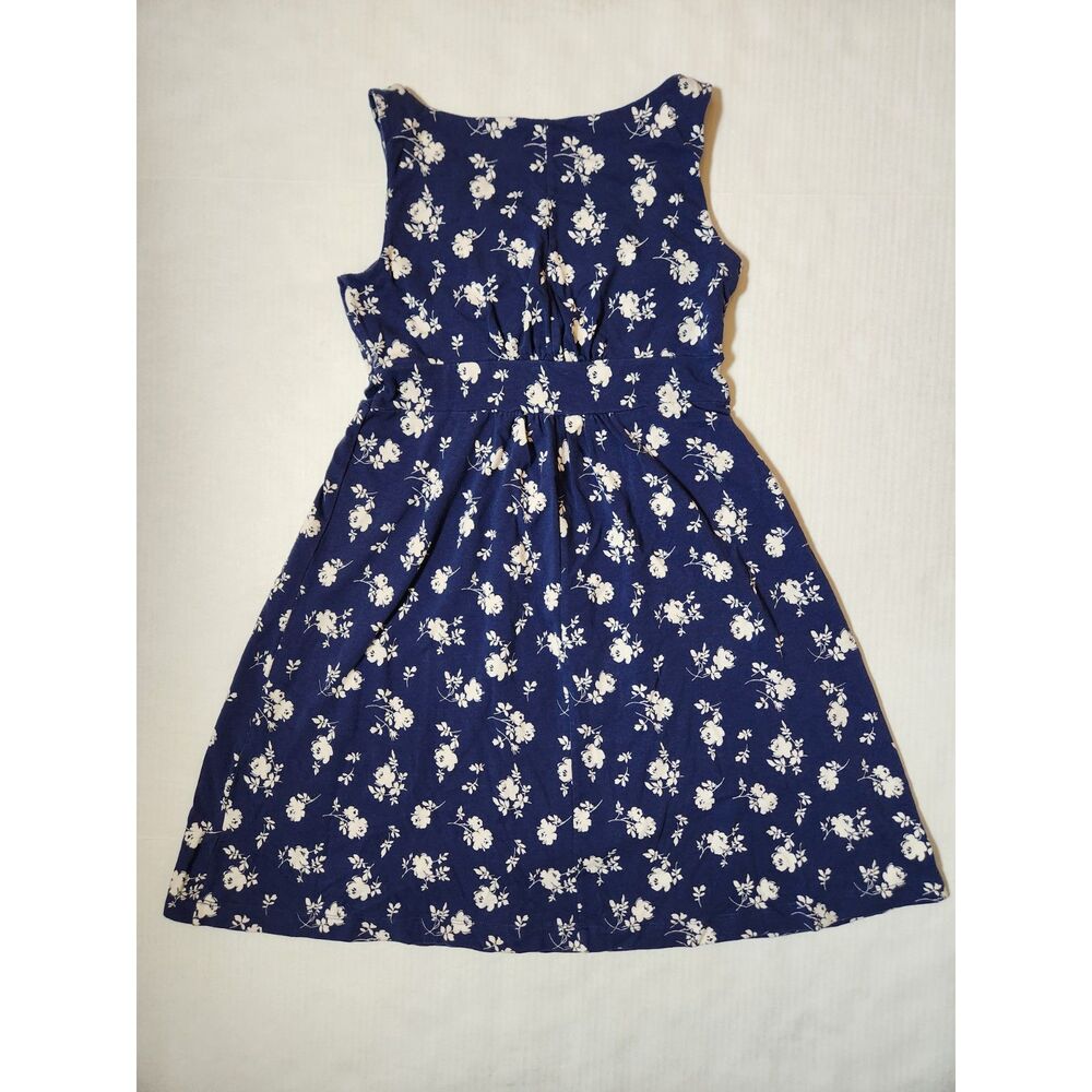 Lands’ End XS Petite 2–4 Sleeveless Dress Floral